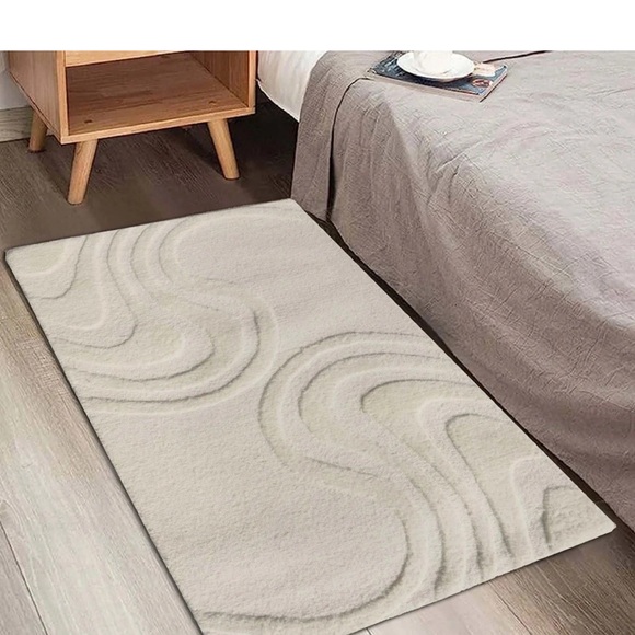 Crosby St. Lagon Ivory High-Low Accent Wool Rug, 2x4 - Picture 2 of 8